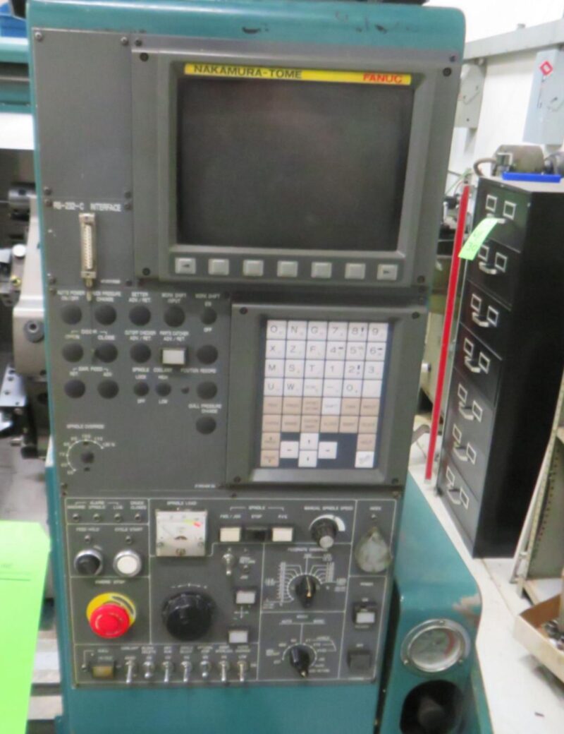CNC LATHE MACHINE TURNING CENTER NAKAMURA TNC-18